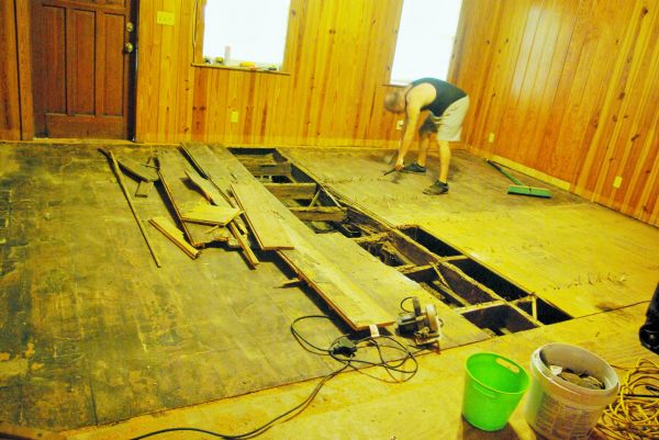 Subfloor Demolition in West Chester